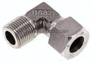 Winkel-Schneidringverschraub. R 1/2"-15 L (M22x1,5), 1.4571