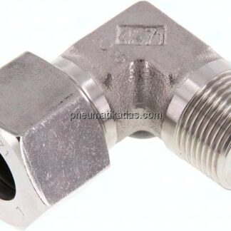 Winkel-Schneidringverschraub. G 3/4"-20 S (M30x2), 1.4571