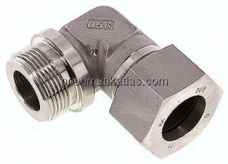 Winkel-Schneidringverschraub. G 1-1/4"-30 S (M42x2), 1.4571