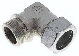 Winkel-Schneidringverschraub. G 1-1/4"-35 L (M45x2), Stahl verzinkt