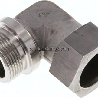 Winkel-Schneidringverschraub. G 1-1/4"-35 L (M45x2), 1.4571