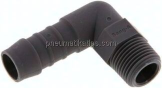 Winkel-Gewindetülle R 3/8"-13 (1/2")mm, PA 6