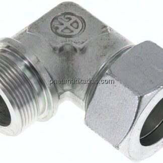 Winkel-Schneidringverschraub. G 1-1/2"-38 S (M52x2), Stahl verzinkt