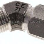 45°-Einschraubwinkel, UNF 3/4"-16 (JIC), V4A