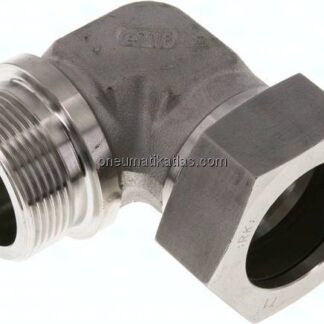 Winkel-Schneidringverschraub. G 1-1/2"-42 L (M52x2), 1.4571