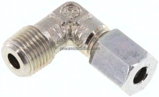 Winkel-Schneidringverschraub. R 1/8"-4 LL (M8x1), Stahl verzinkt