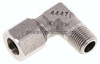 Winkel-Schneidringverschraub. R 1/8"-8 LL (M12x1), 1.4571