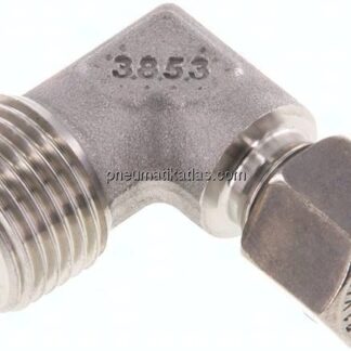 Winkel-Schneidringverschraub. R 1/2"-8 L (M14x1,5), 1.4571