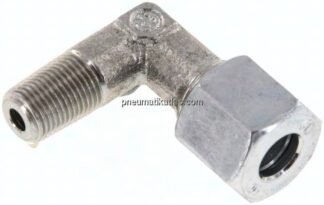 Winkel-Schneidringverschraub. R 1/8"-8 L (M14x1,5), Stahl verzinkt