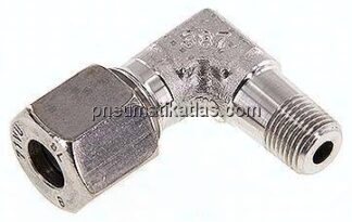 Winkel-Schneidringverschraub. R 1/8"-8 L (M14x1,5), 1.4571