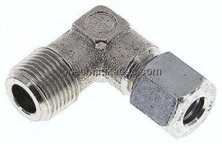 Winkel-Schneidringverschraub. R 3/8"-8 L (M14x1,5), Stahl verzinkt