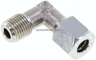 Winkel-Schneidringverschraub. R 1/4"-8 L (M14x1,5), Stahl verzinkt