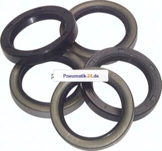 Radial-Wellendichtring. FKM (80A), 90x110x12mm, AS