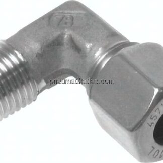 Winkel-Schneidringverschraub. G 1-1/2"-38 S (M52x2), 1.4571