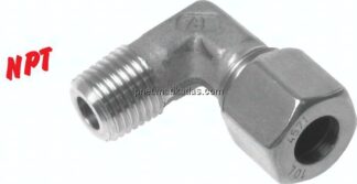 Winkel-Schneidringverschraub. NPT 1-1/4"-35 L (M45x2), 1.4571