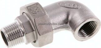 Winkel-Verschraubung konisch dichtend Rp/R 1/2"(IG/AG)