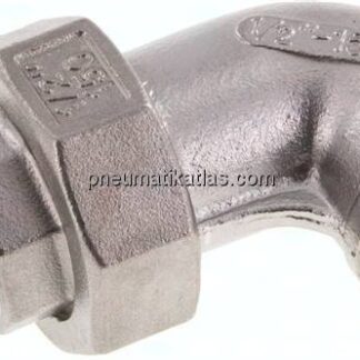 Winkel-Verschraubung konisch dichtend Rp/R 1/2"(IG/AG)