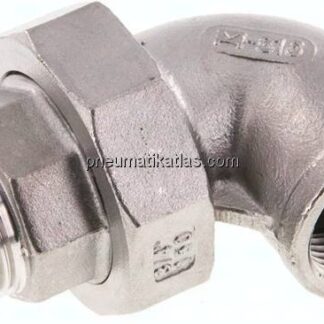 Winkel-Verschraubung konisch dichtend Rp/R 3/4"(IG/AG)