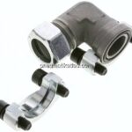 Winkel-Flanschverschraubung 1"-SAE (3000 PSI), 28 L (M36x2)