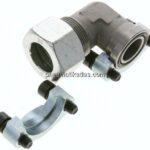 Winkel-Flanschverschraubung 1"-SAE (3000 PSI), 30 S (M42x2)