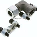 Winkel-Flanschverschraubung 3/4"-SAE (3000 PSI), 20 S (M30x2)