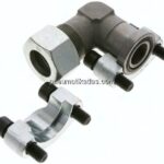 Winkel-Flanschverschraubung 1"-SAE (6000 PSI), 30 S (M42x2)