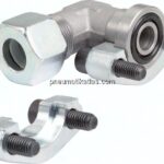 Winkel-Flanschverschraubung 1-1/4"-SAE (6000 PSI), 30 S (M42x2)