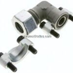 Winkel-Flanschverschraubung 3/4"-SAE (6000 PSI), 25 S (M36x2)