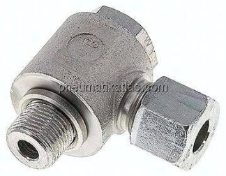 Winkel-Schwenkverschraubung G 3/8"-10 S (M18x1,5), Stahl verzinkt