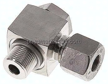 Winkel-Schwenkverschraubung G 3/8"-10 S (M18x1,5), 1.4571