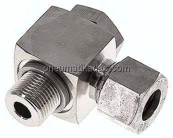 Winkel-Schwenkverschraubung G 3/8"-12 L (M18x1,5), 1.4571