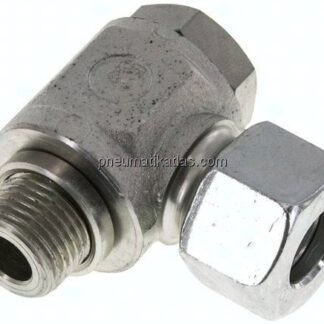 Winkel-Schwenkverschraubung G 1/2"-16 S (M24x1,5), Stahl verzinkt