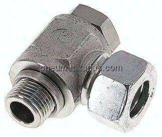 Winkel-Schwenkverschraubung G 1/2"-18 L (M26x1,5), Stahl verzinkt
