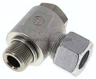 Winkel-Schwenkverschraubung G 3/4"-20 S (M30x2), Stahl verzinkt