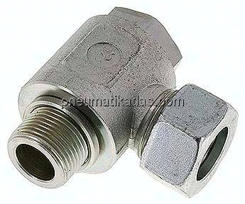 Winkel-Schwenkverschraubung G 3/4"-22 L (M30x2), Stahl verzinkt