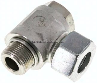 Winkel-Schwenkverschraubung G 1"-25 S (M36x2), Stahl verzinkt