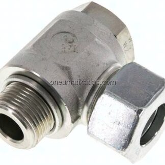 Winkel-Schwenkverschraubung G 1"-25 S (M36x2), Stahl verzinkt