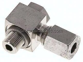 Winkel-Schwenkverschraubung G 1/8"-6 L (M12x1,5), 1.4571