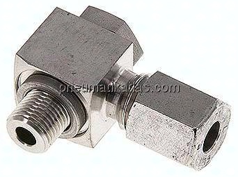 Winkel-Schwenkverschraubung G 1/8"-6 L (M12x1,5), 1.4571