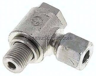 Winkel-Schwenkverschraubung G 1/4"-8 L (M14x1,5), Stahl verzinkt