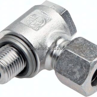 Winkel-Schwenkverschraubung G 1-1/2"-42 L (M52x2), Stahl verzinkt