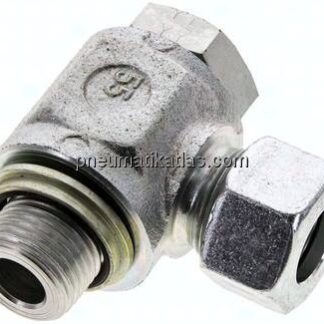 Winkel-Schwenkverschraubung G 1/2"-15 L (M22x1,5), Stahl verzinkt