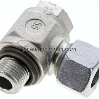 Winkel-Schwenkverschraubung G 1/2"-16 S (M24x1,5), Stahl verzinkt