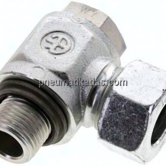 Winkel-Schwenkverschraubung G 1/2"-18 L (M26x1,5), Stahl verzinkt