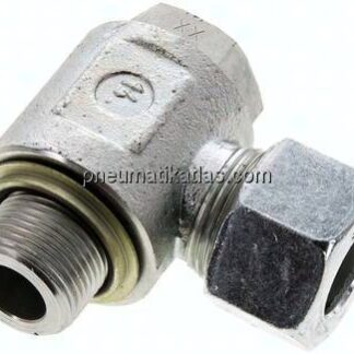 Winkel-Schwenkverschraubung G 3/4"-20 S (M30x2), Stahl verzinkt