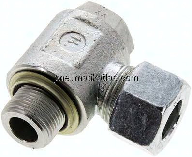 Winkel-Schwenkverschraubung G 3/4"-20 S (M30x2), Stahl verzinkt