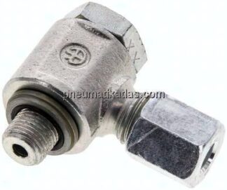 Winkel-Schwenkverschraubung G 1/8"-6 L (M12x1,5), Stahl verzinkt