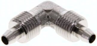 Winkel-Gewindestück 6x4mm, 1.4404 ohne Muttern