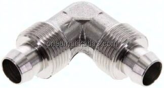 Winkel-Gewindestück 10x8mm, 1.4404 ohne Muttern