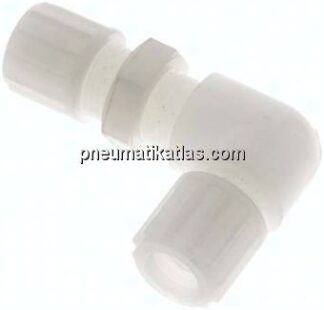 Winkel-Schott-Verschraubung 12x10mm, PVDF